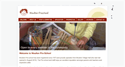 Desktop Screenshot of moultonpreschool.org